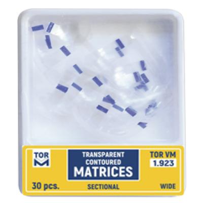 Transparent Contoured Matrices Sectional Wide