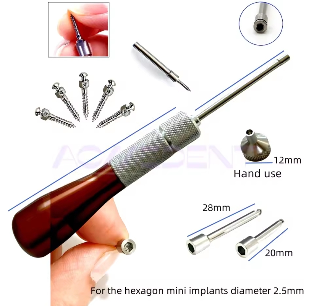Orthodontic screwdriver 