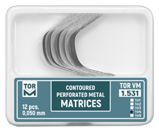 Contoured Perforated Metal Matrices.