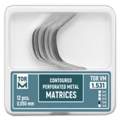 Contoured Perforated Metal Matrices.