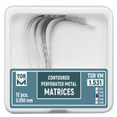 Contoured Perforated Metal Matrices.