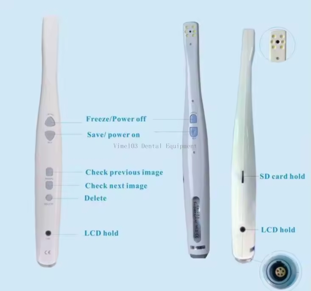 كميرة وشاشة LCD