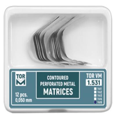 Contoured Perforated Metal Matrices.