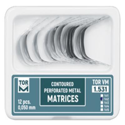 Contoured Perforated Metal Matrices.