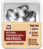 Sectional Contoured Metal Matrices,