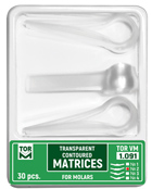 Transparent Contoured Matrices for Molars