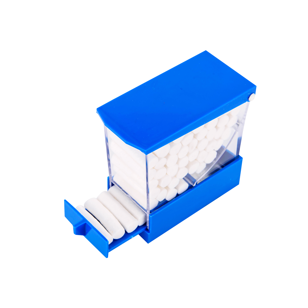 dental cotton roll dispenser