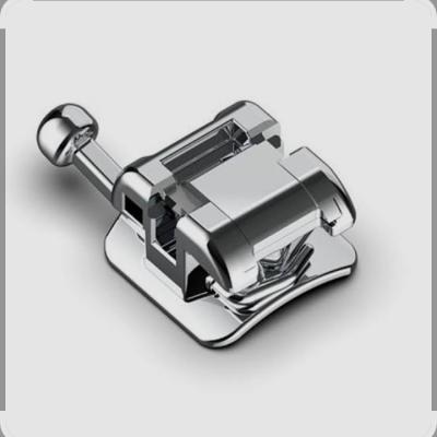 Self ligating bracket metal 
